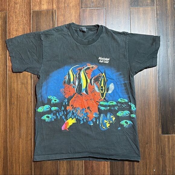 Vintage Mississippi Gulf Coast T-Shirt - Picture 1 of 4